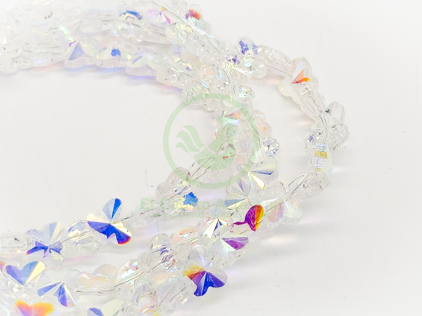 Cristal Mariposa 8mm | Colores