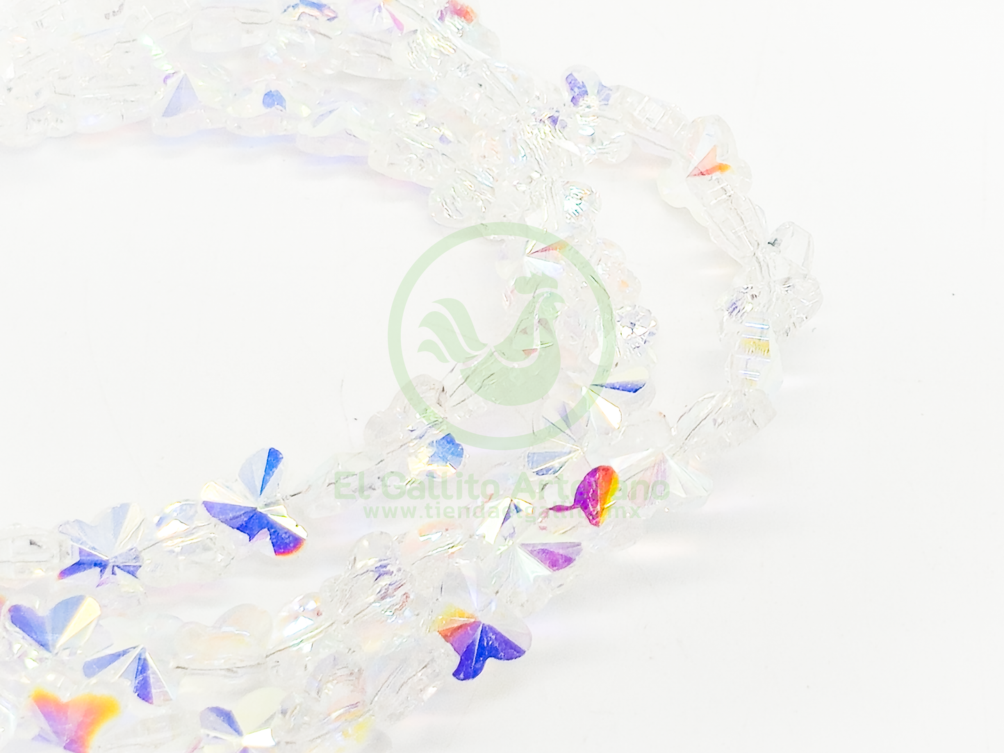 Cristal Mariposa 8mm | Colores