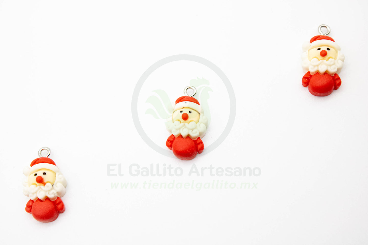 Santa Claus - Dije Acrílico