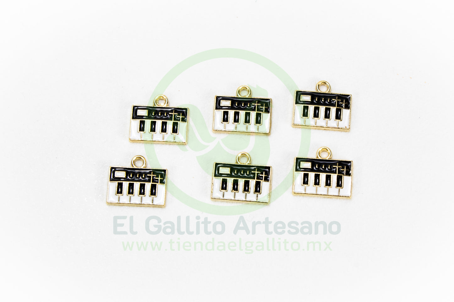 Dije #5 Esmaltado | Teclado Colores