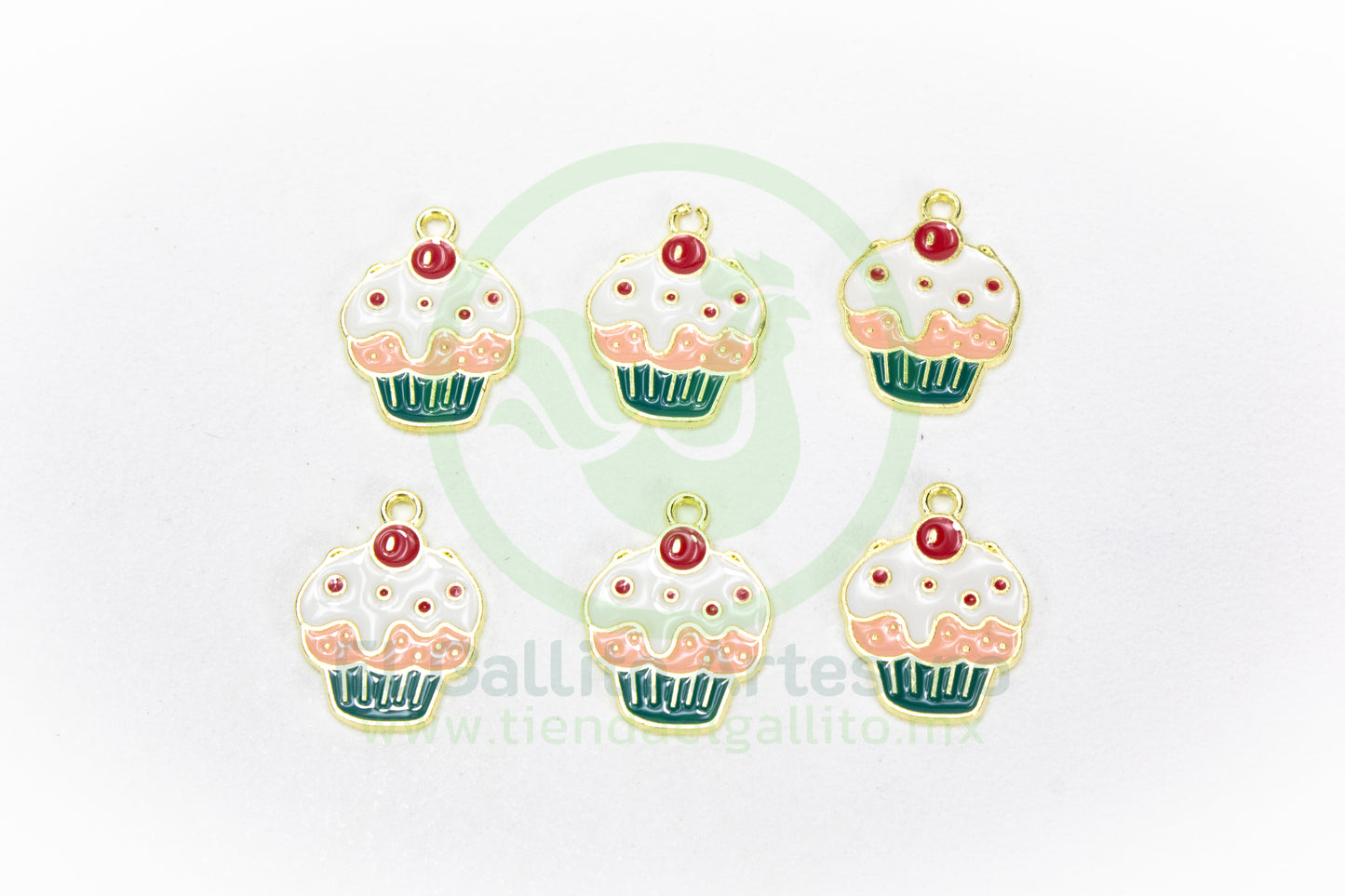 Dije #5 Esmaltado | Cupcake