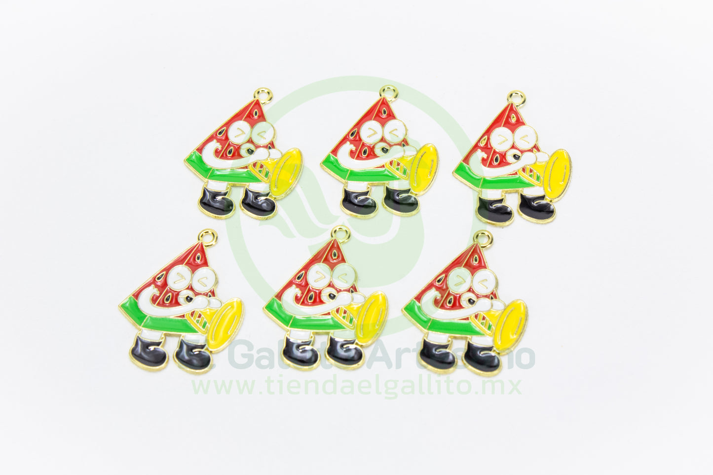 Dije #5 Esmaltado | Frutas Musicales