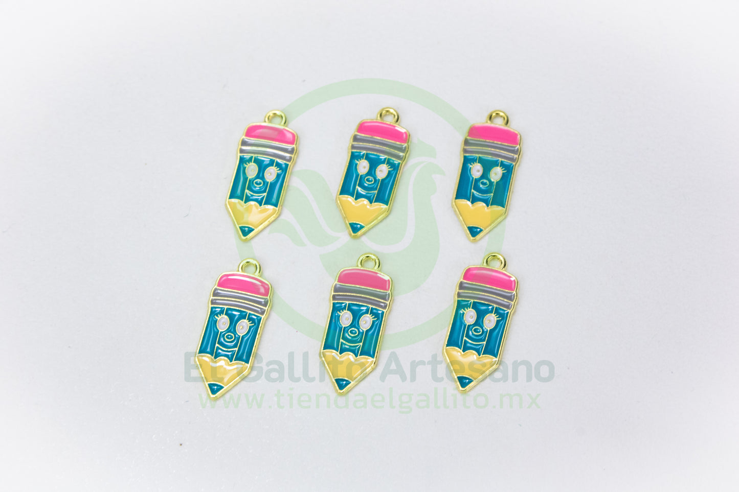 Dije #5 Esmaltado | Lápiz