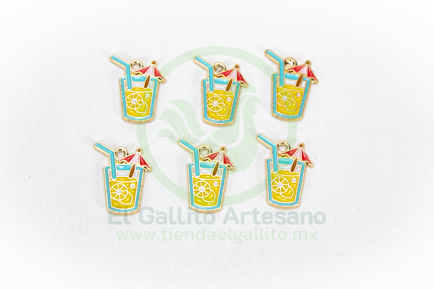 Dije #5 Esmaltado | Limonada