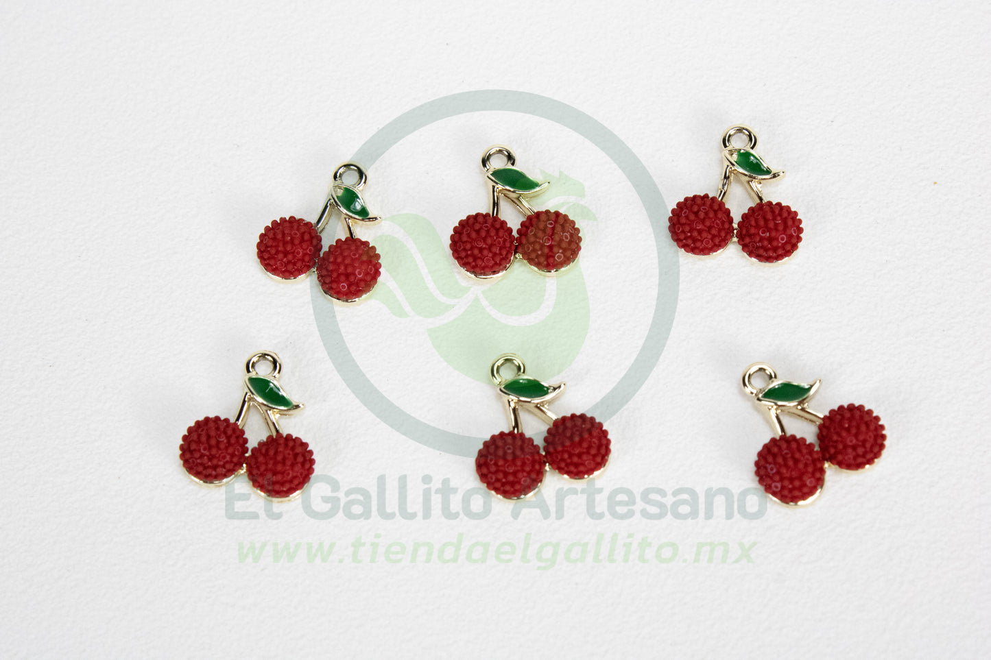 Dije #2 Esmaltado | Cereza