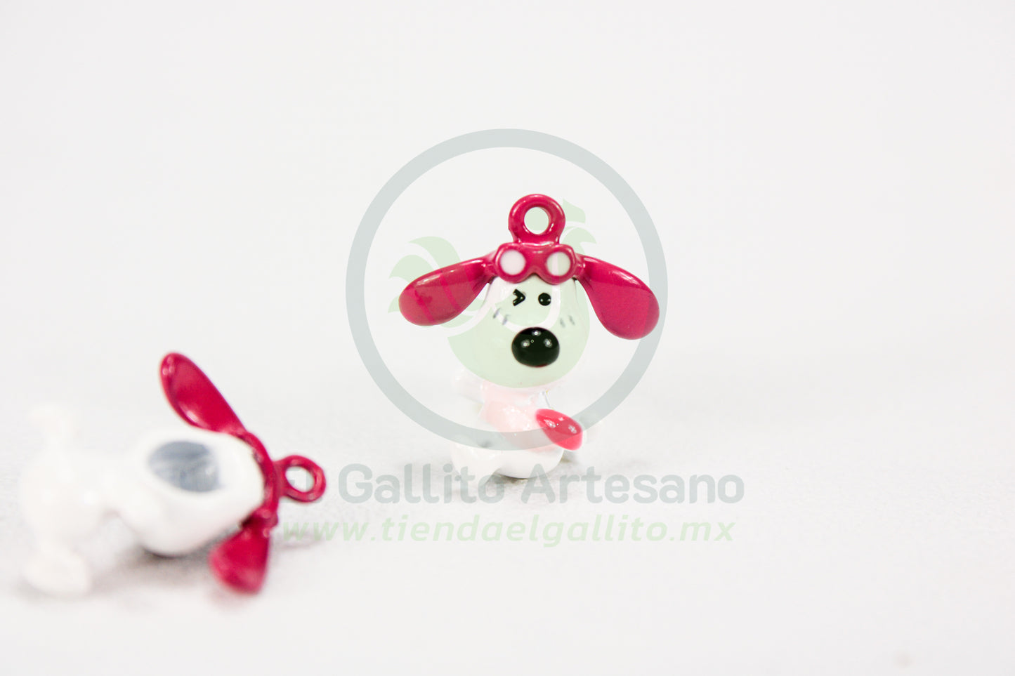 Snoopy Aviador | Dije Esmaltado Mini