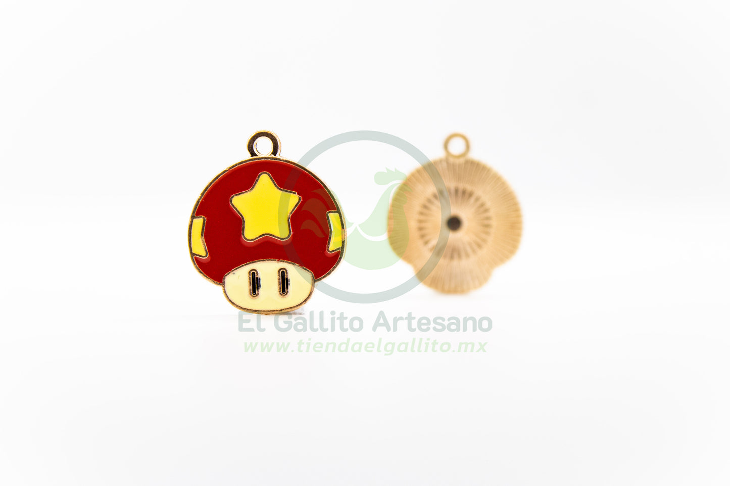 Personajes Mario Bros - Dije Metal