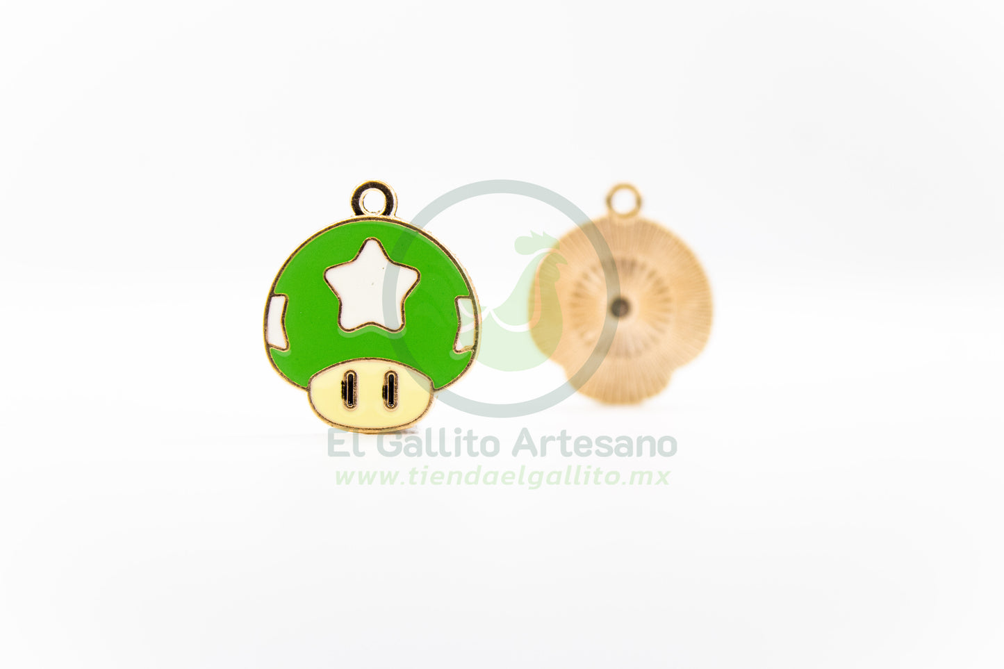 Personajes Mario Bros - Dije Metal