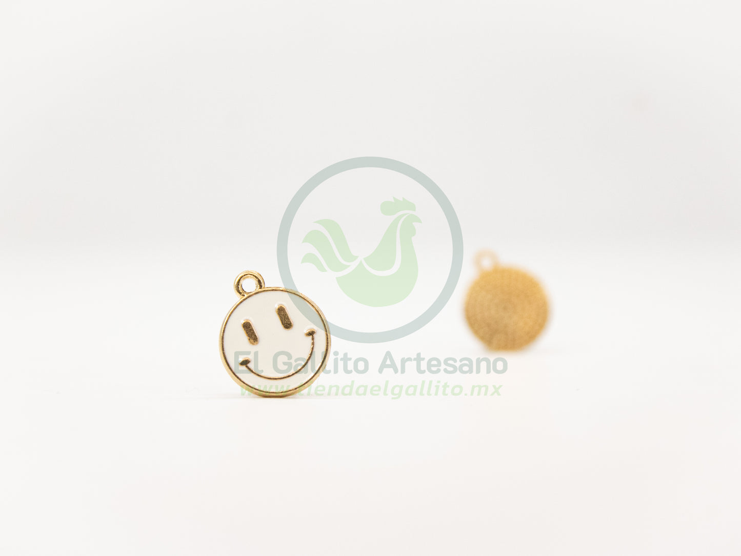 Carita 1cm - Dije Metal