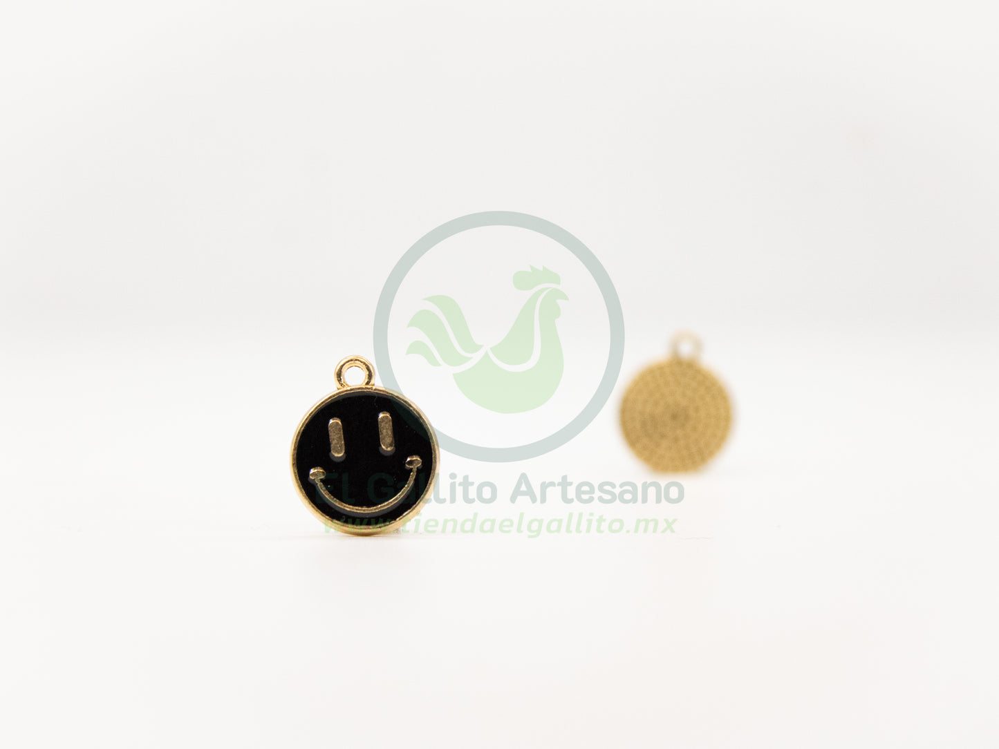 Carita 1cm - Dije Metal