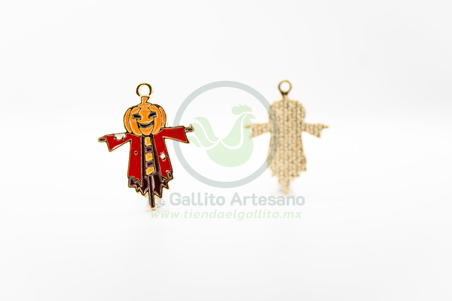 Espantapájaros Calabaza - Dije Metal Halloween