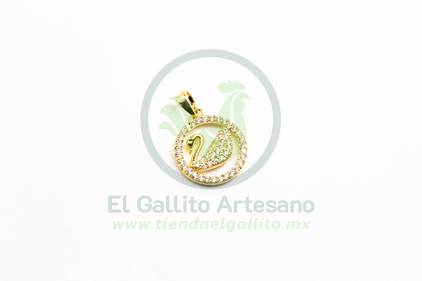 Zirconia #121 Cisne en Círculo