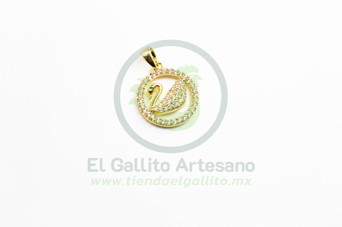 Zirconia #121 Cisne en Círculo