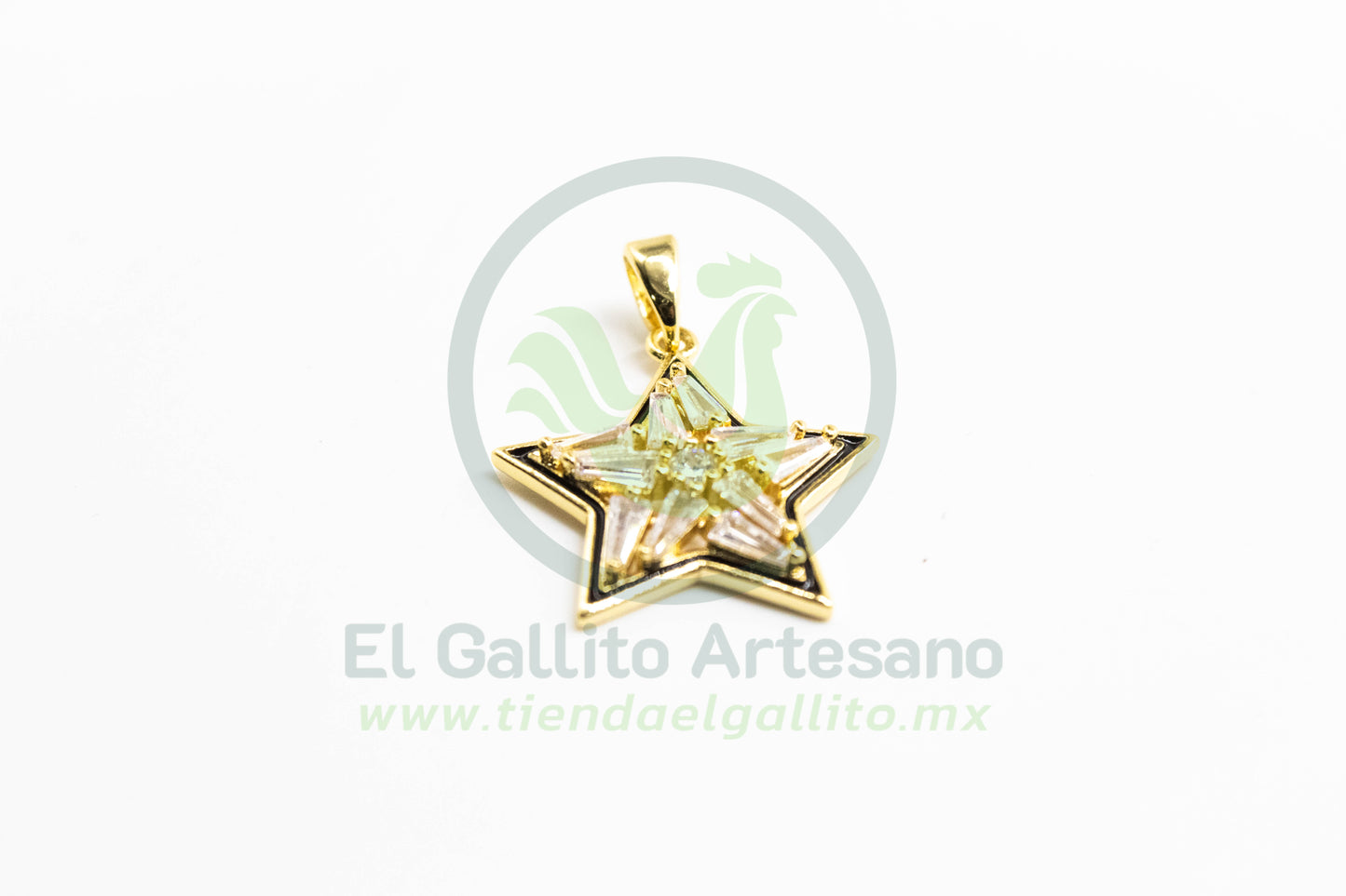 Zirconia #129 Estrella Cristales Centro