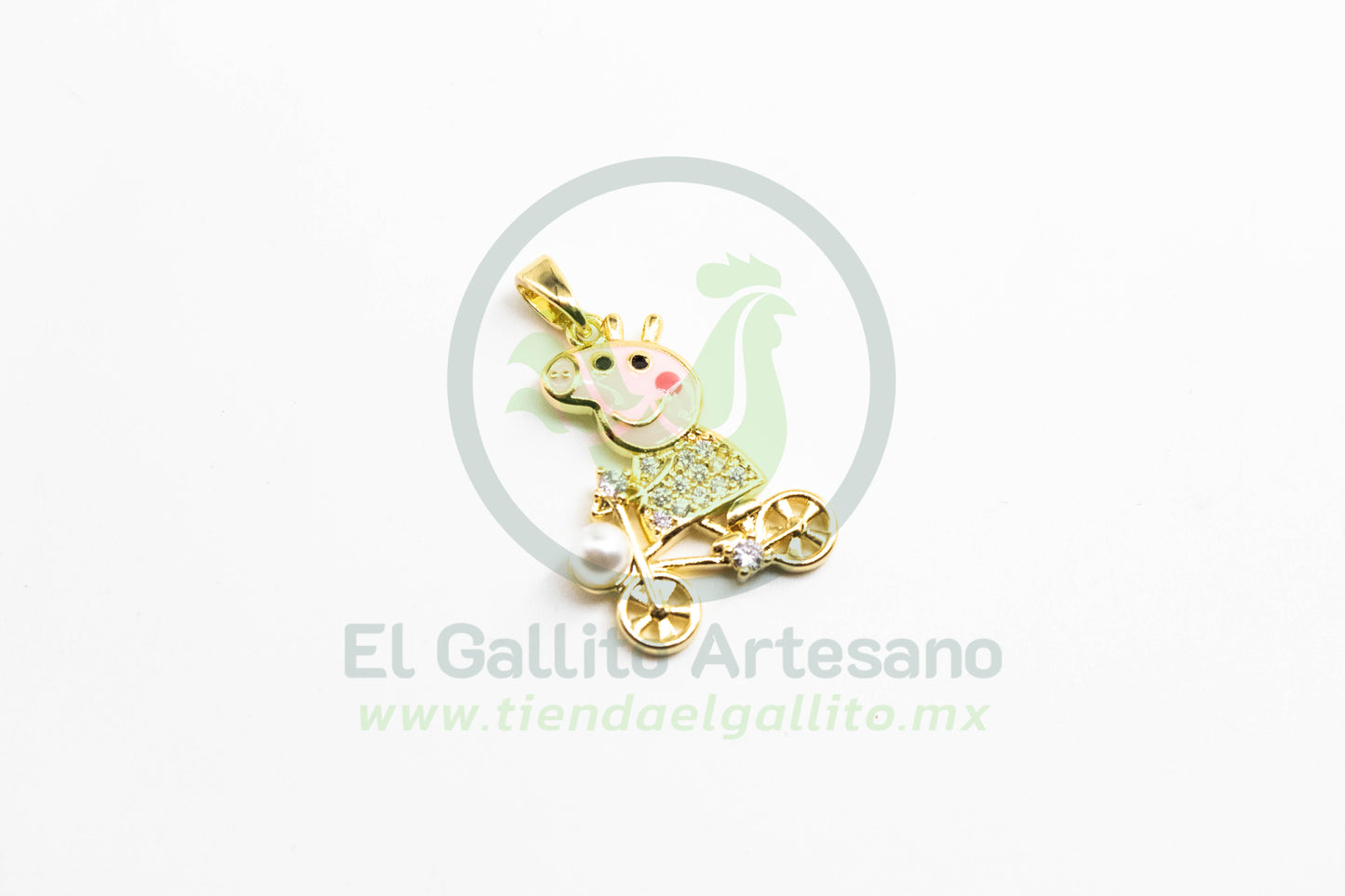 Zirconia #144 Peppa en Bici