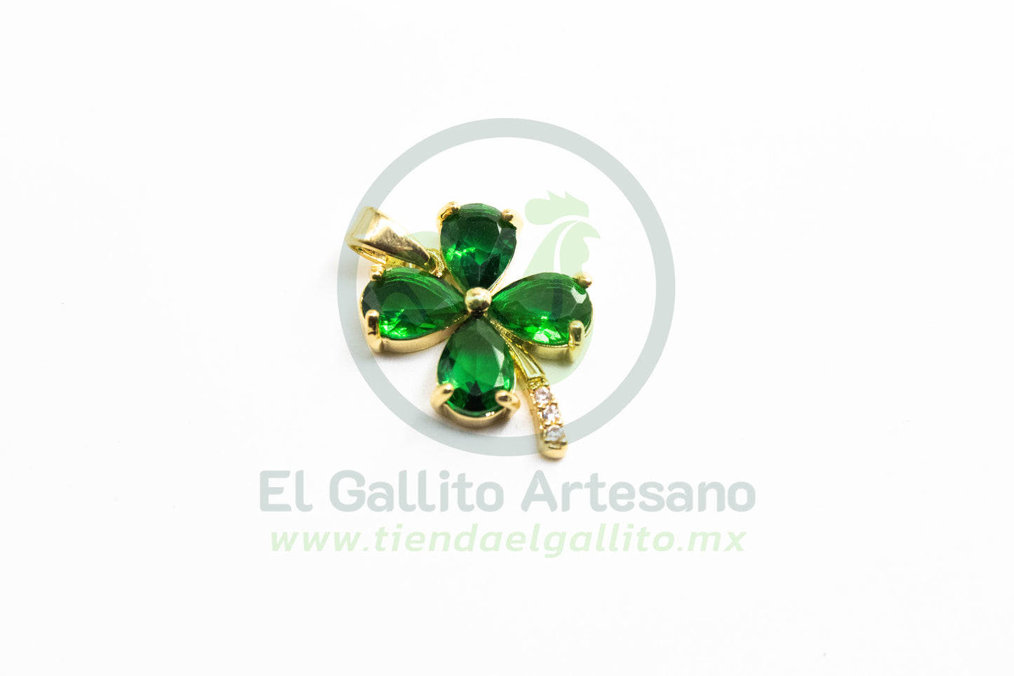 Zirconia #148 Trébol Esmeralda