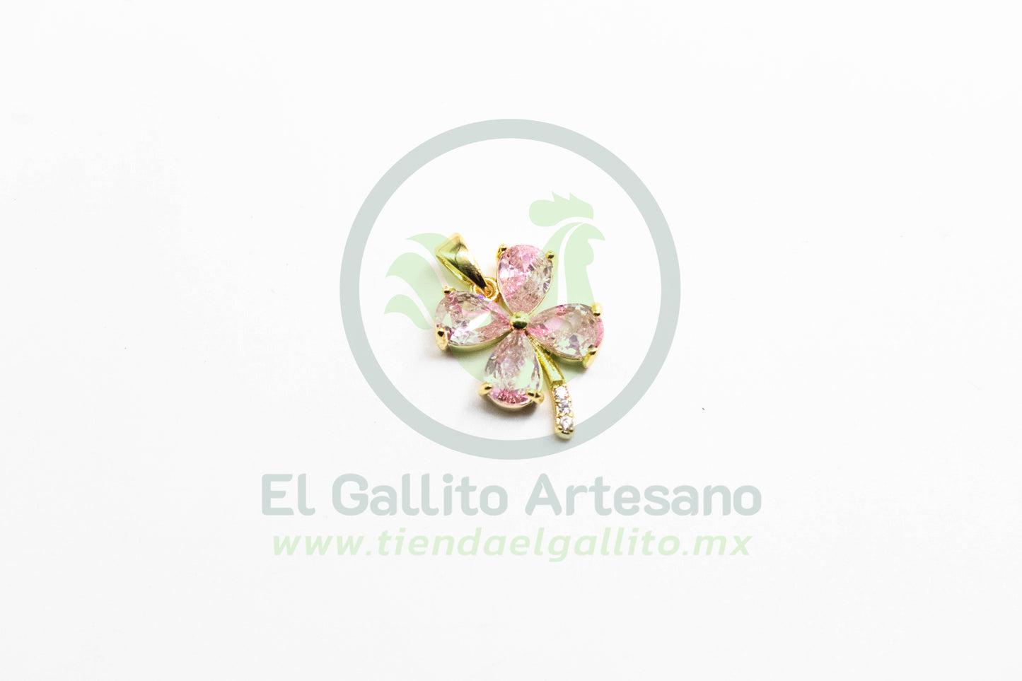 Zirconia #150 Trébol Rosa