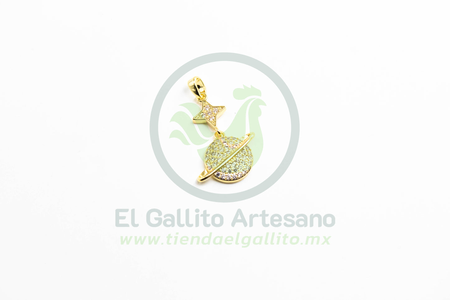 Zirconia #202 Saturno y Estrellas
