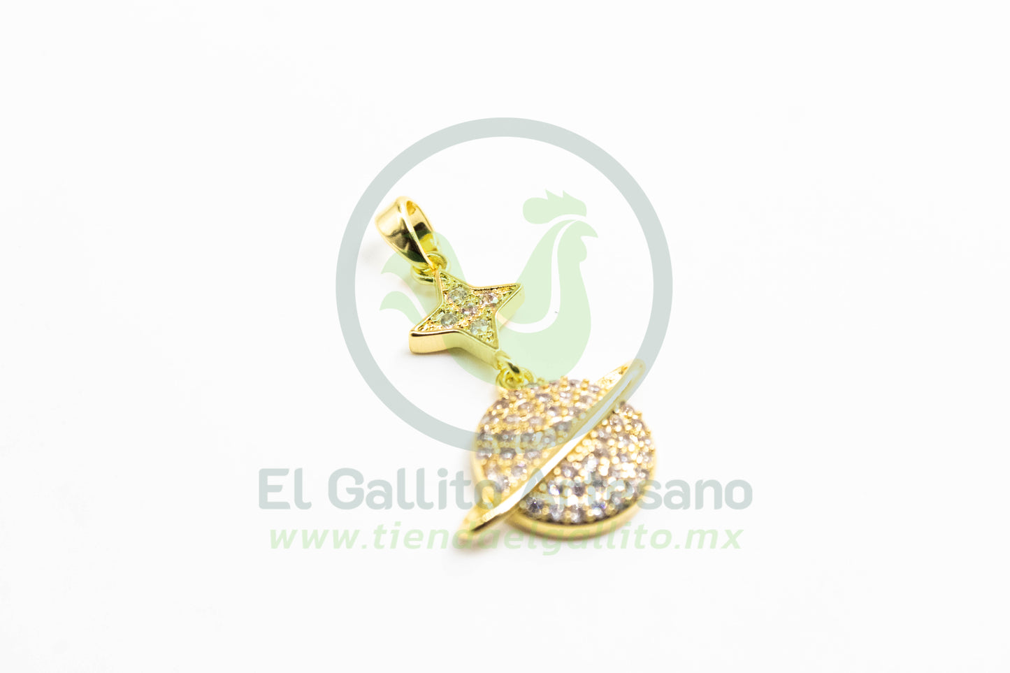 Zirconia #202 Saturno y Estrellas