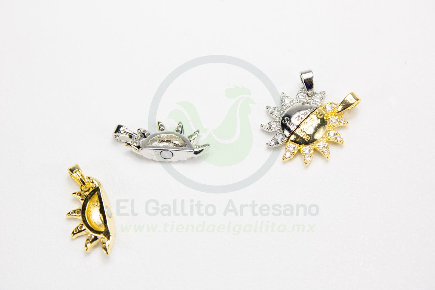 Dije Zirconia #264 | You Are My Sunshine Sol 2pz