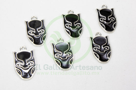 Dije #1 Esmaltado | Black Panther