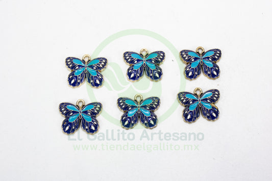 Dije #1 Esmaltado | Mariposa
