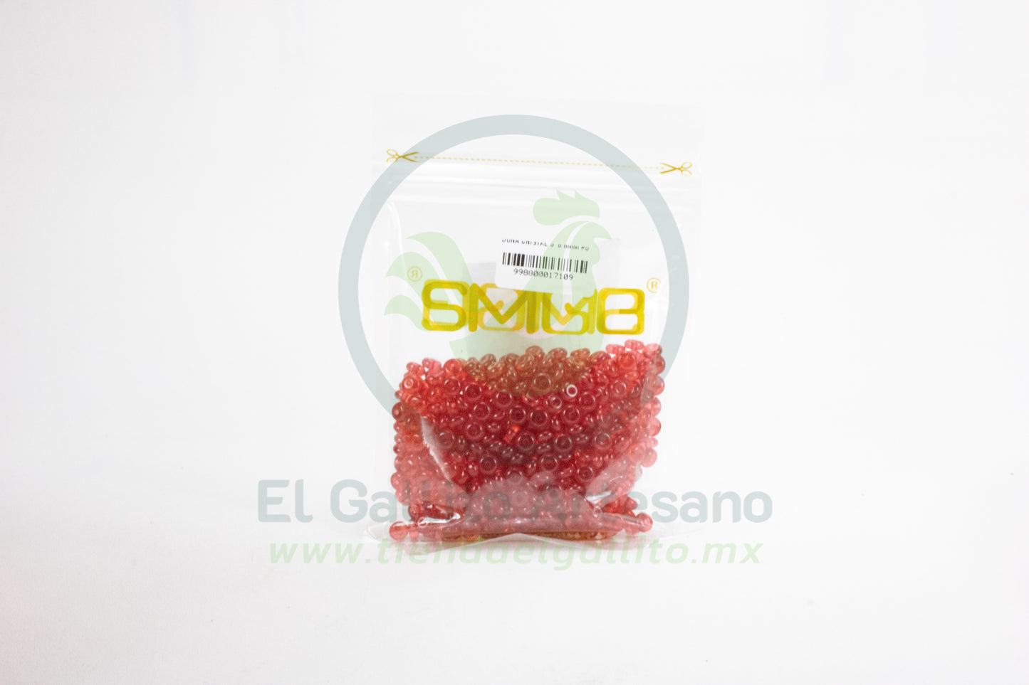 Dona Cristal 3*6 6mm #5 | Rojo Cereza