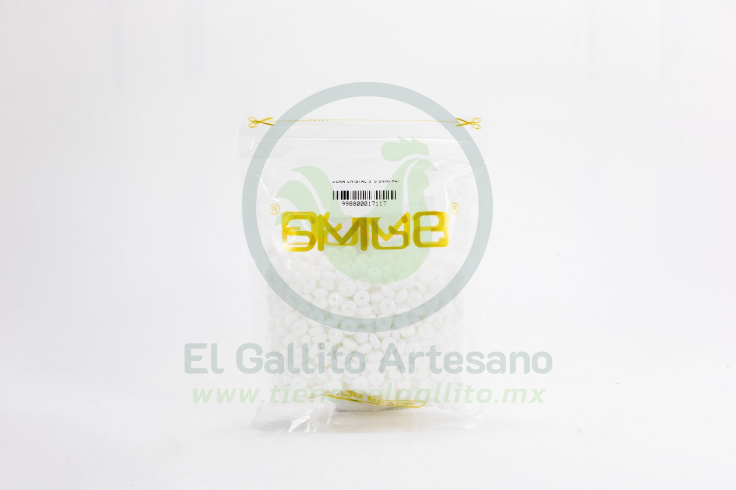 Dona Cristal 3*6 6mm #41 | Blanco Mate