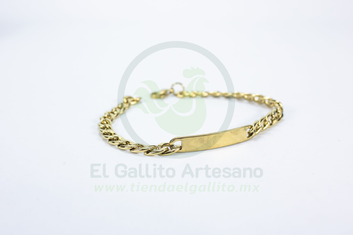 Esclava Acero 24-4 Md #4 Dorado
