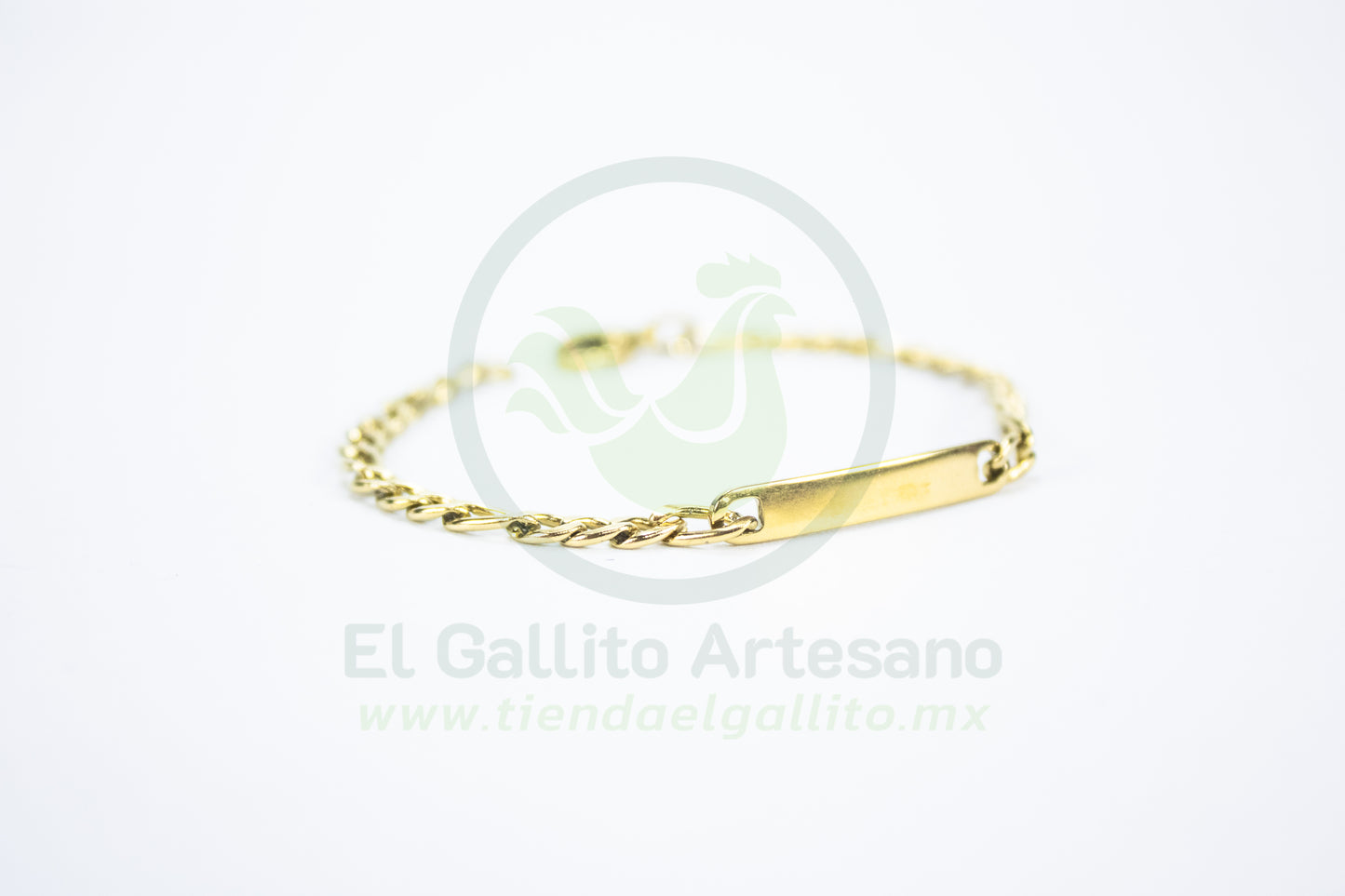 Esclava Acero 24-4 Md #2 Dorado