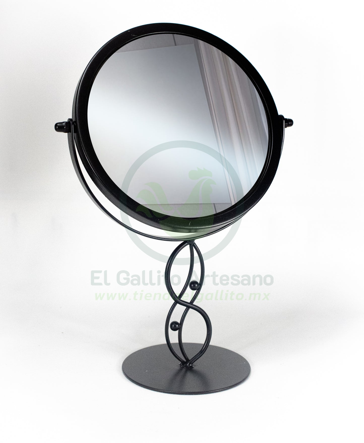 Espejo Base 25-1 #10 | Círculo Ondas