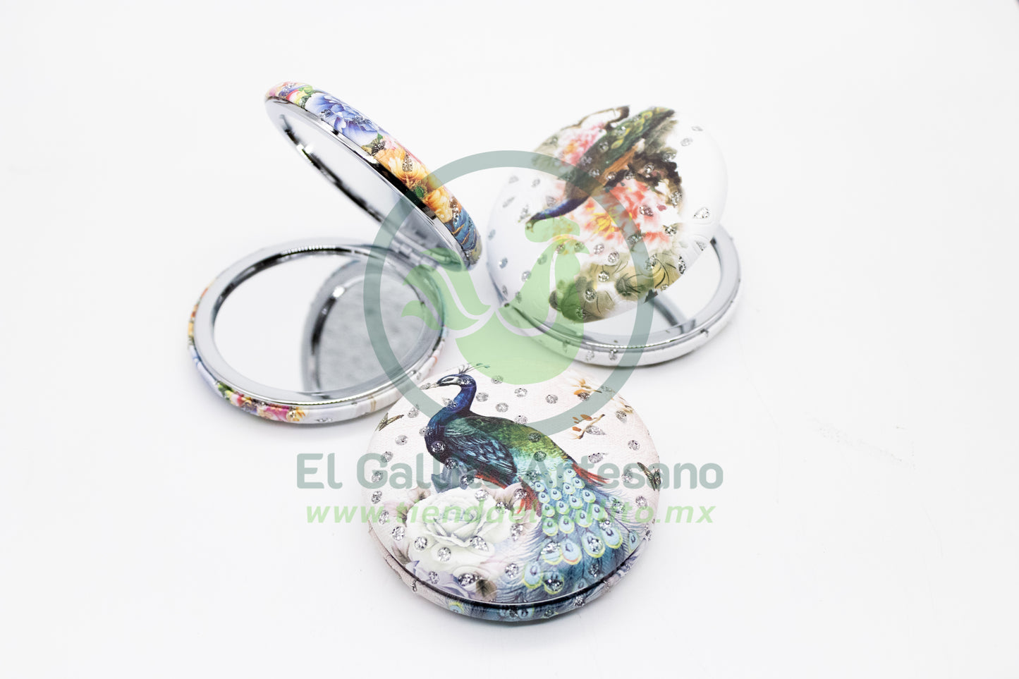 Espejo Circular MD6 | Pavo Real