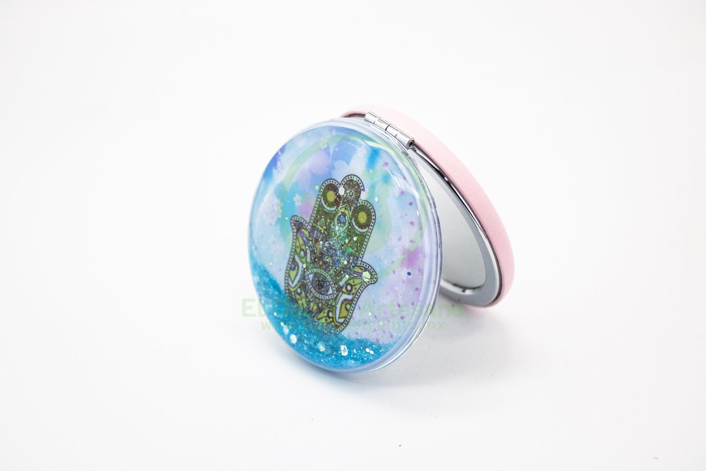 Espejo Estampado MD06 | Mano Fátima + Mandala