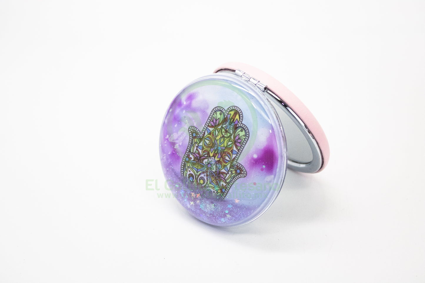 Espejo Estampado MD06 | Mano Fátima + Mandala