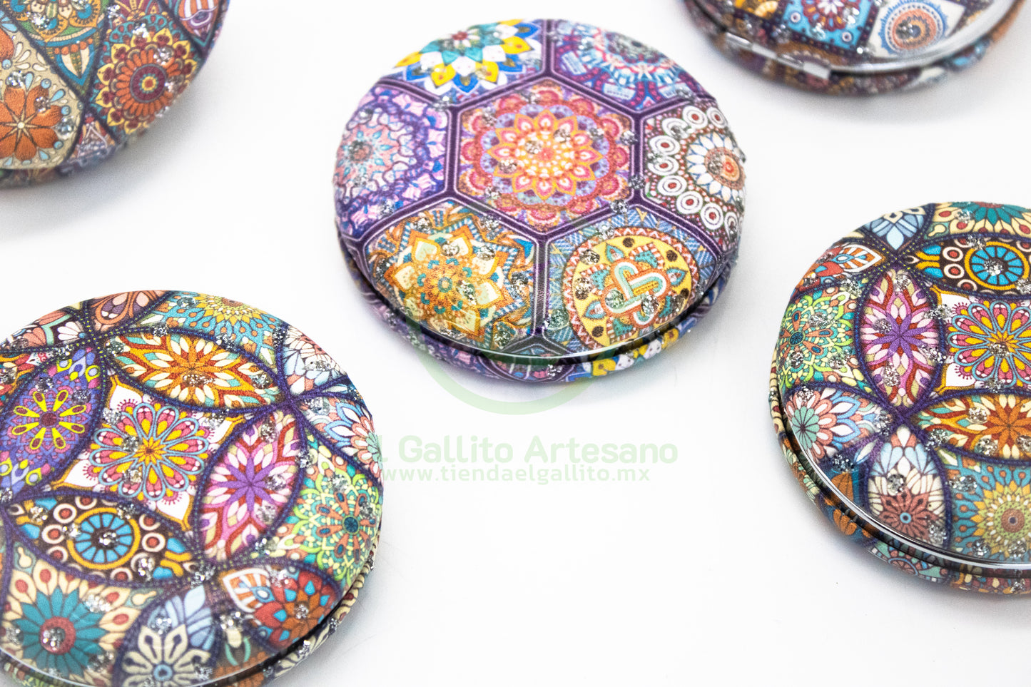 Espejo Estampado MD20 | Mandalas Vintage