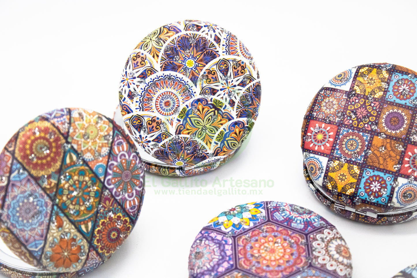 Espejo Estampado MD20 | Mandalas Vintage