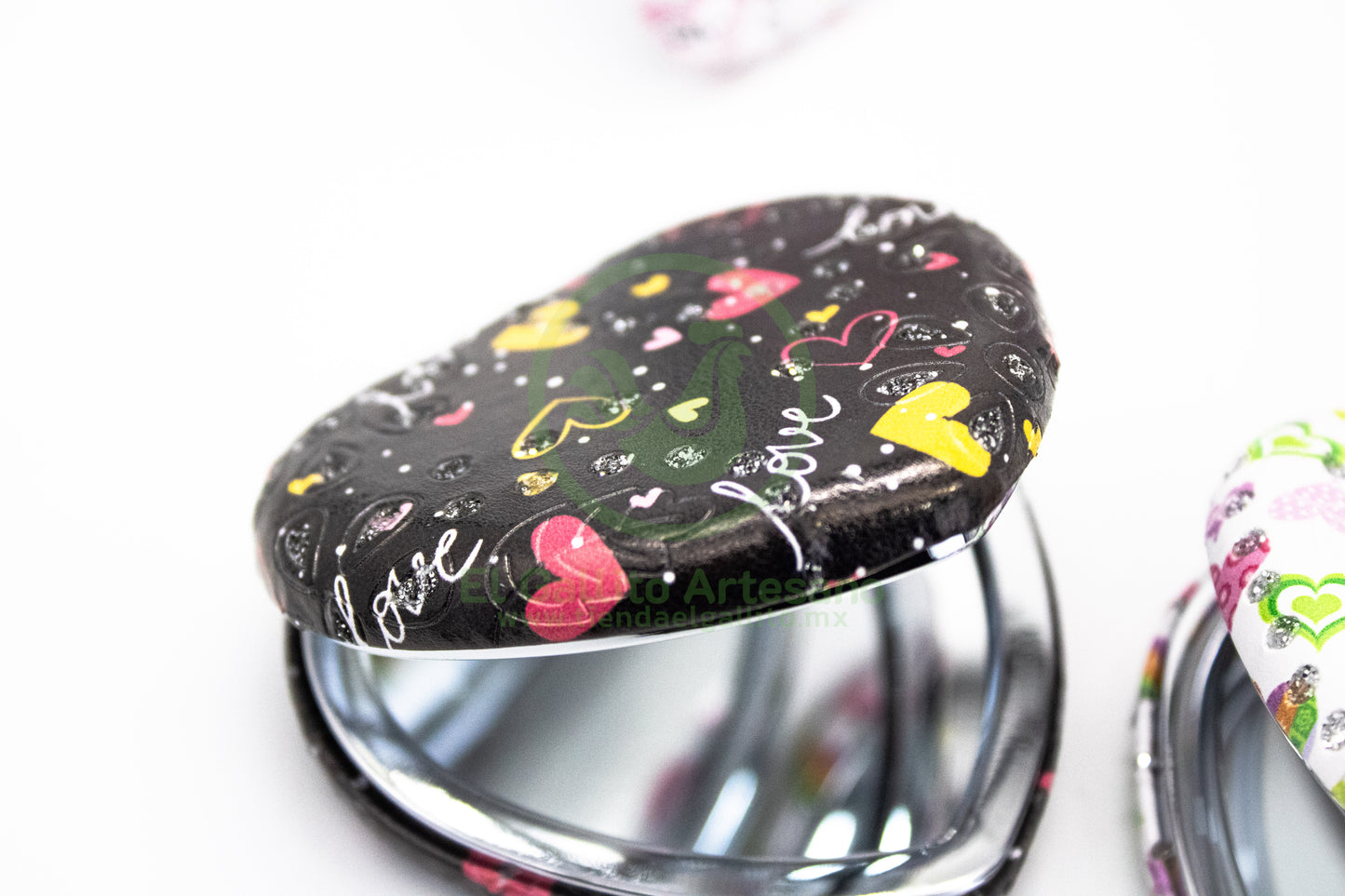 Espejo Estampado MD24 | Corazón Corazones