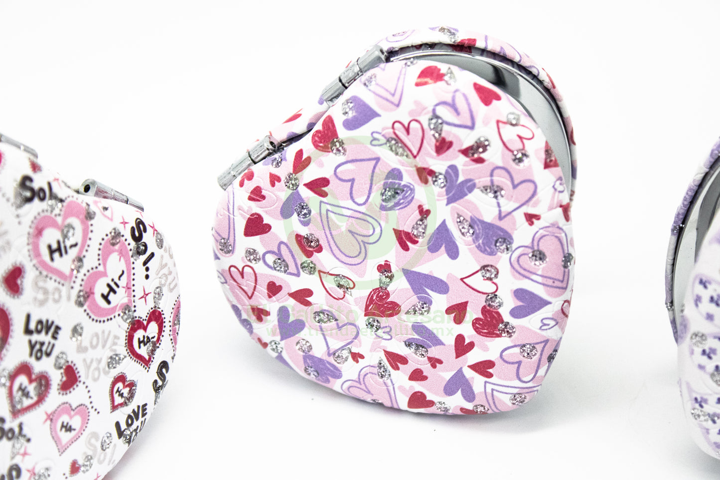 Espejo Estampado MD24 | Corazón Corazones