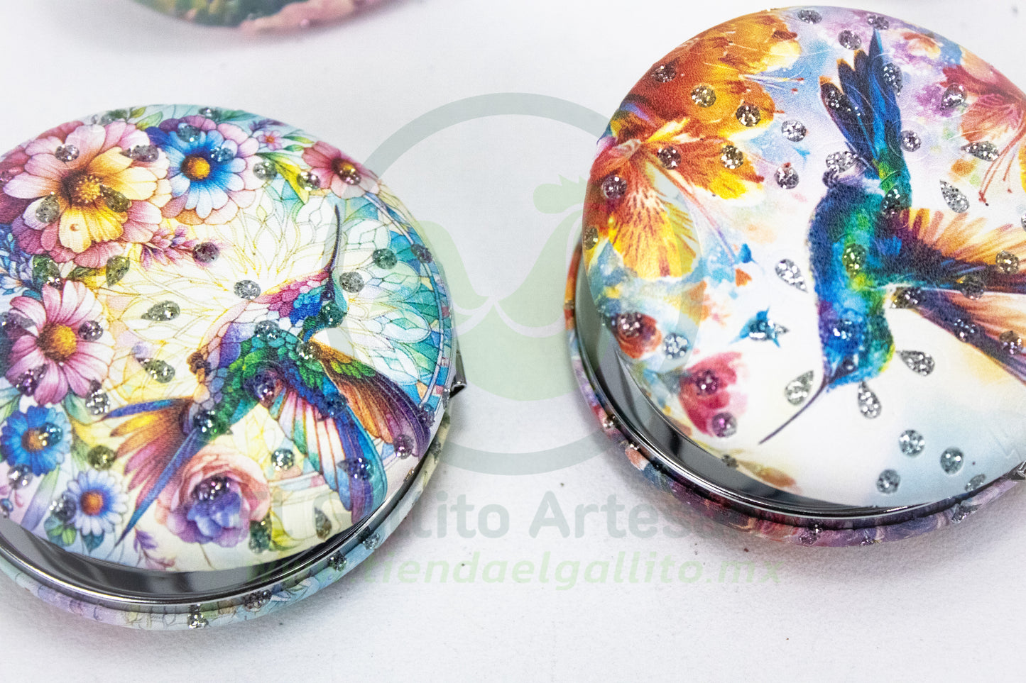 Espejo Redondo 25-1 #41 | Colibrí Color