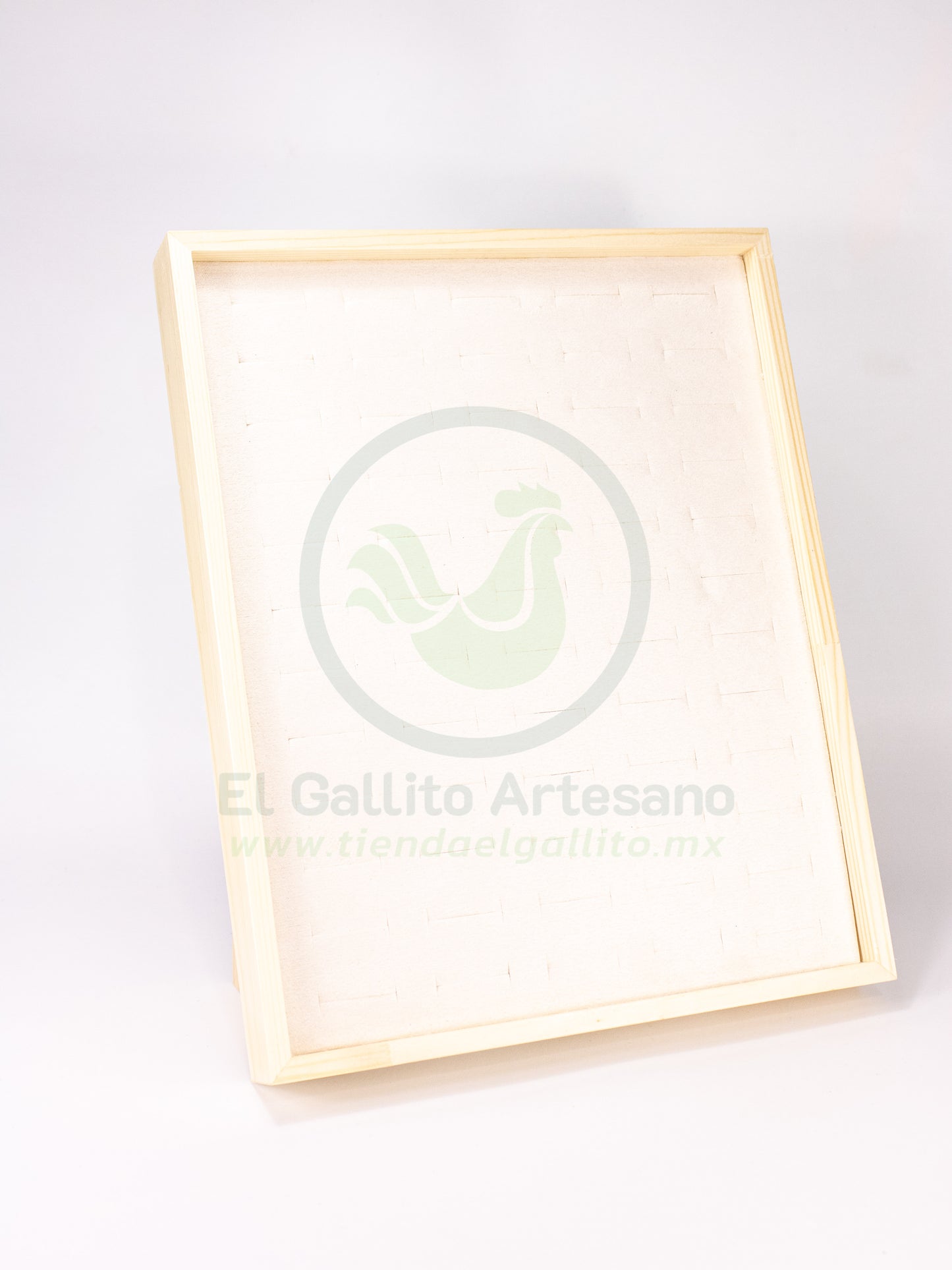 Exhibidor #137 Beige | Anillo Madera