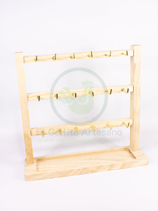 Exhibidor #145 | Madera 3 Niveles