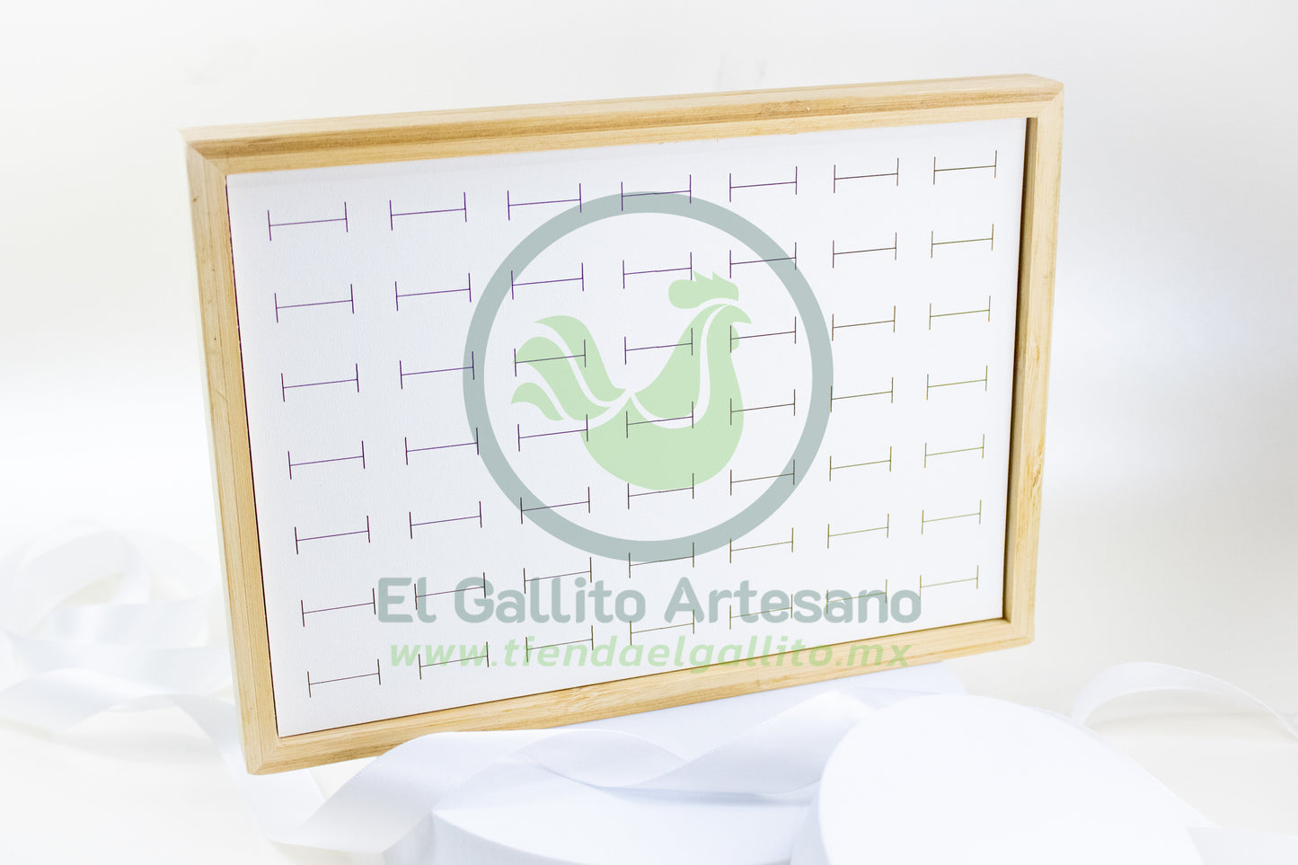 Exhibidor #27 Anillo 18x25cm | Beige