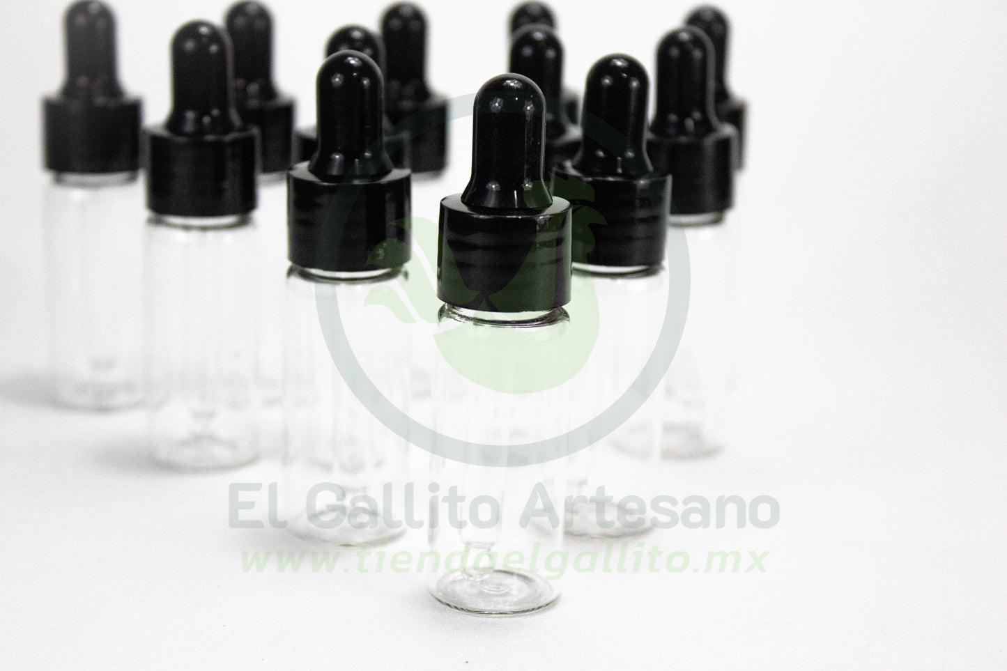Frasco CMD20-83 14ml | Gotero Negro