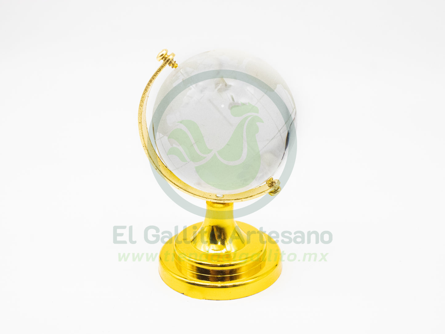 Globo Terráqueo Cristal