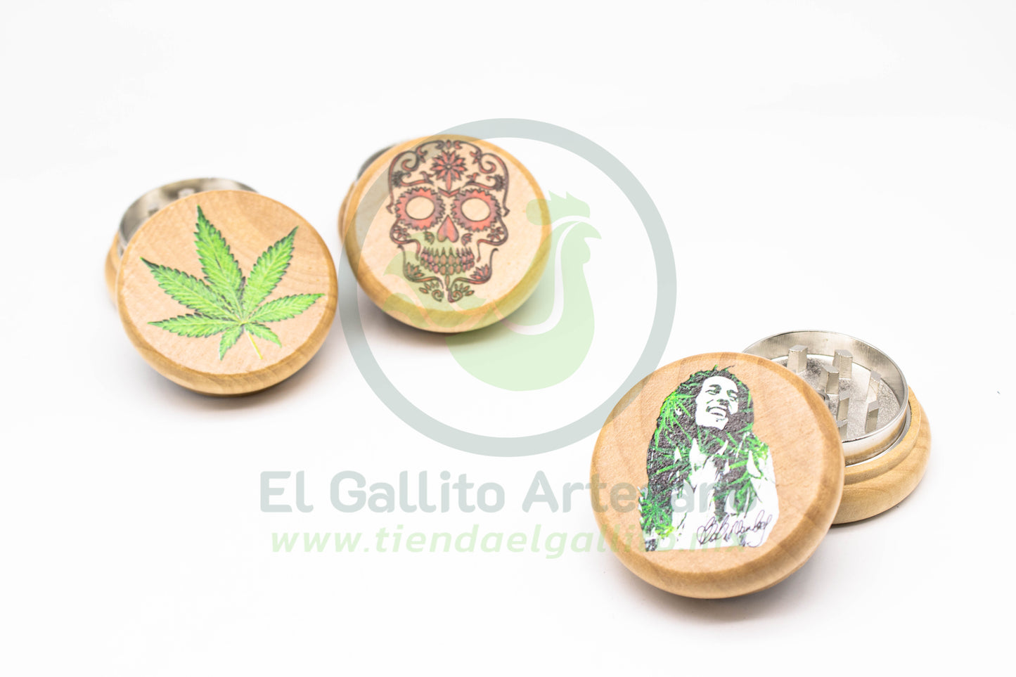 Grinder CA285 Barrilito madera