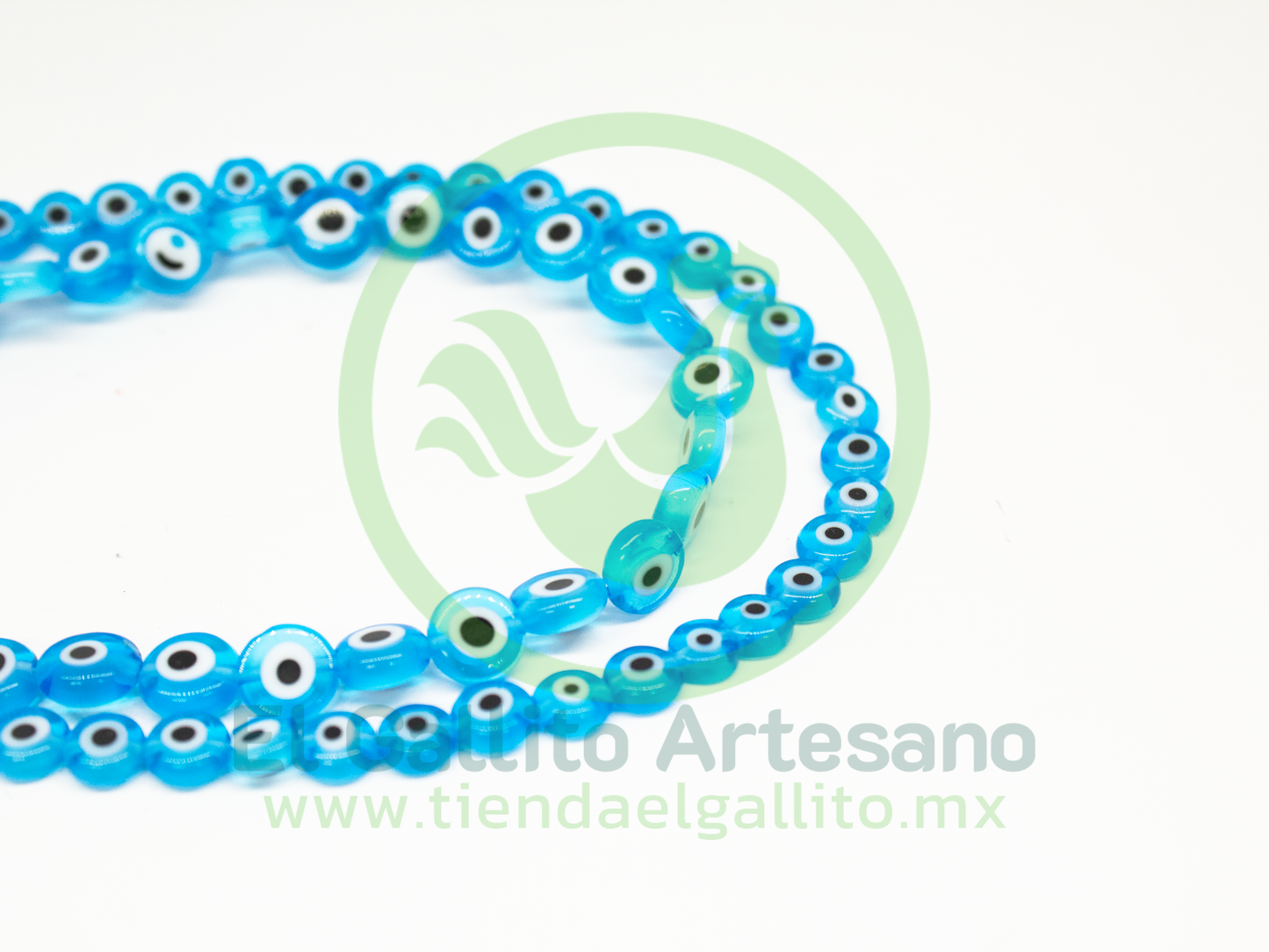 Ojo Turco Plano | Azul Cielo