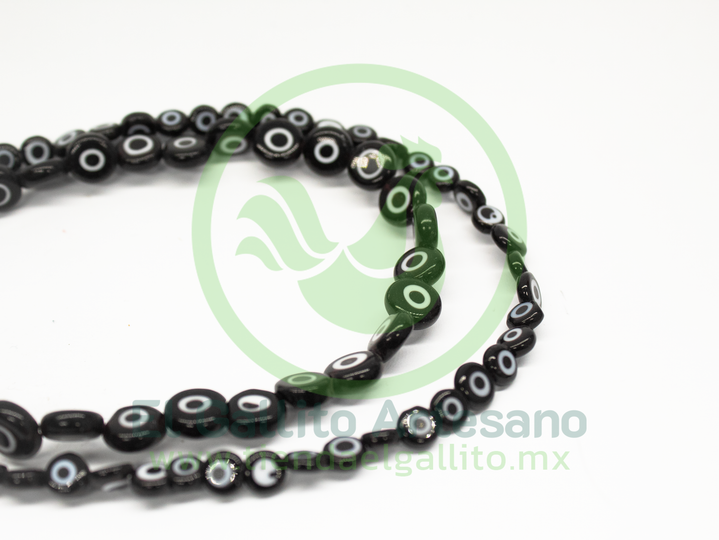 Ojo Turco Plano | Negro