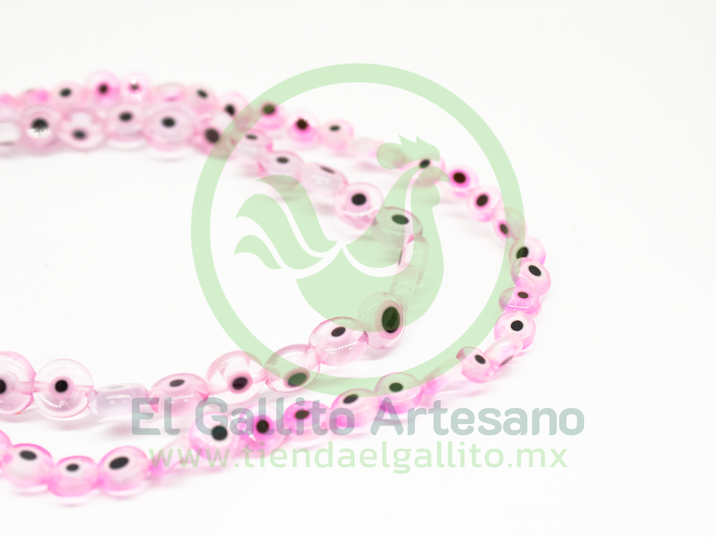 Ojo Turco Plano | Rosa