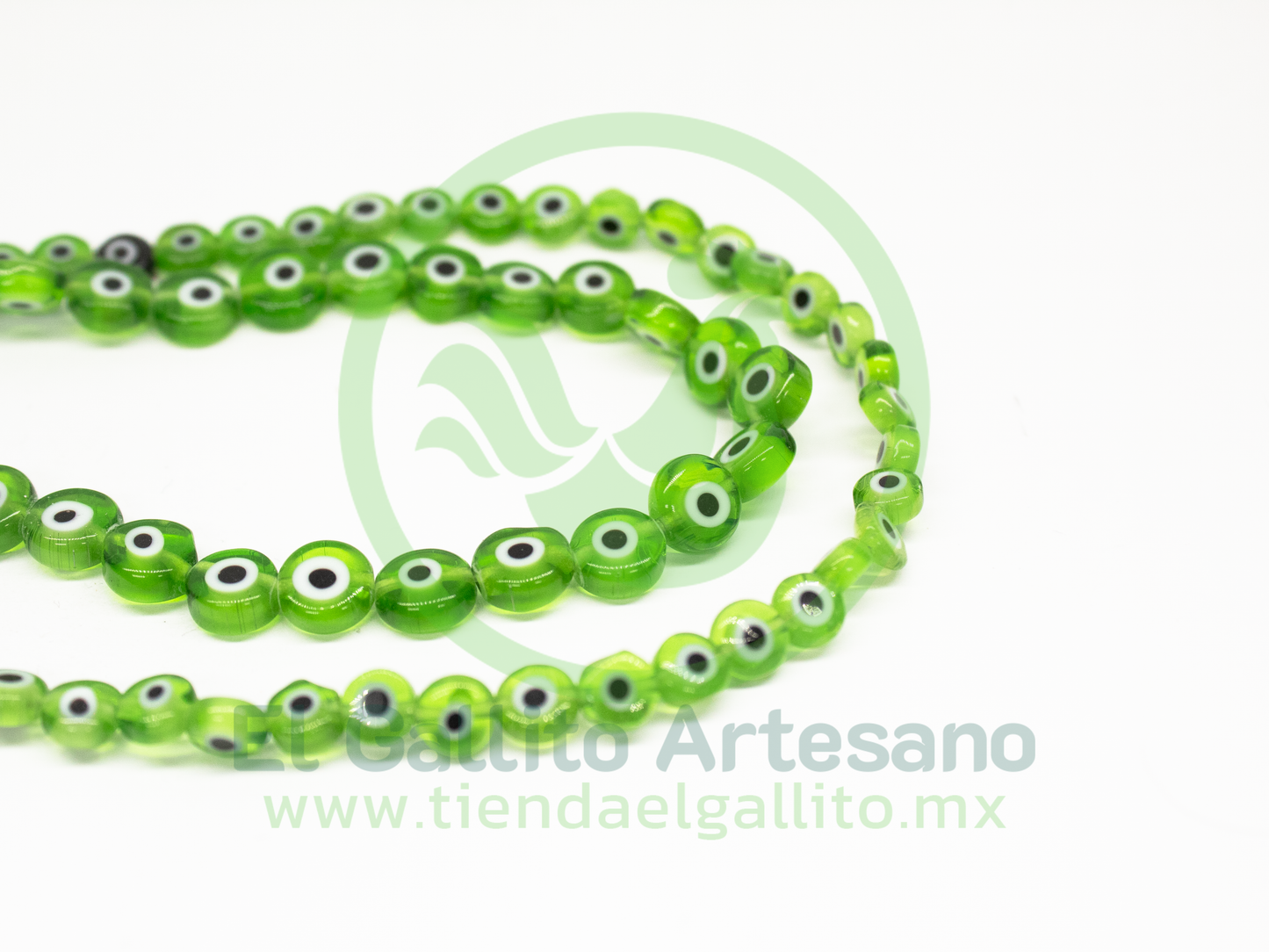 Ojo Turco Plano | Verde