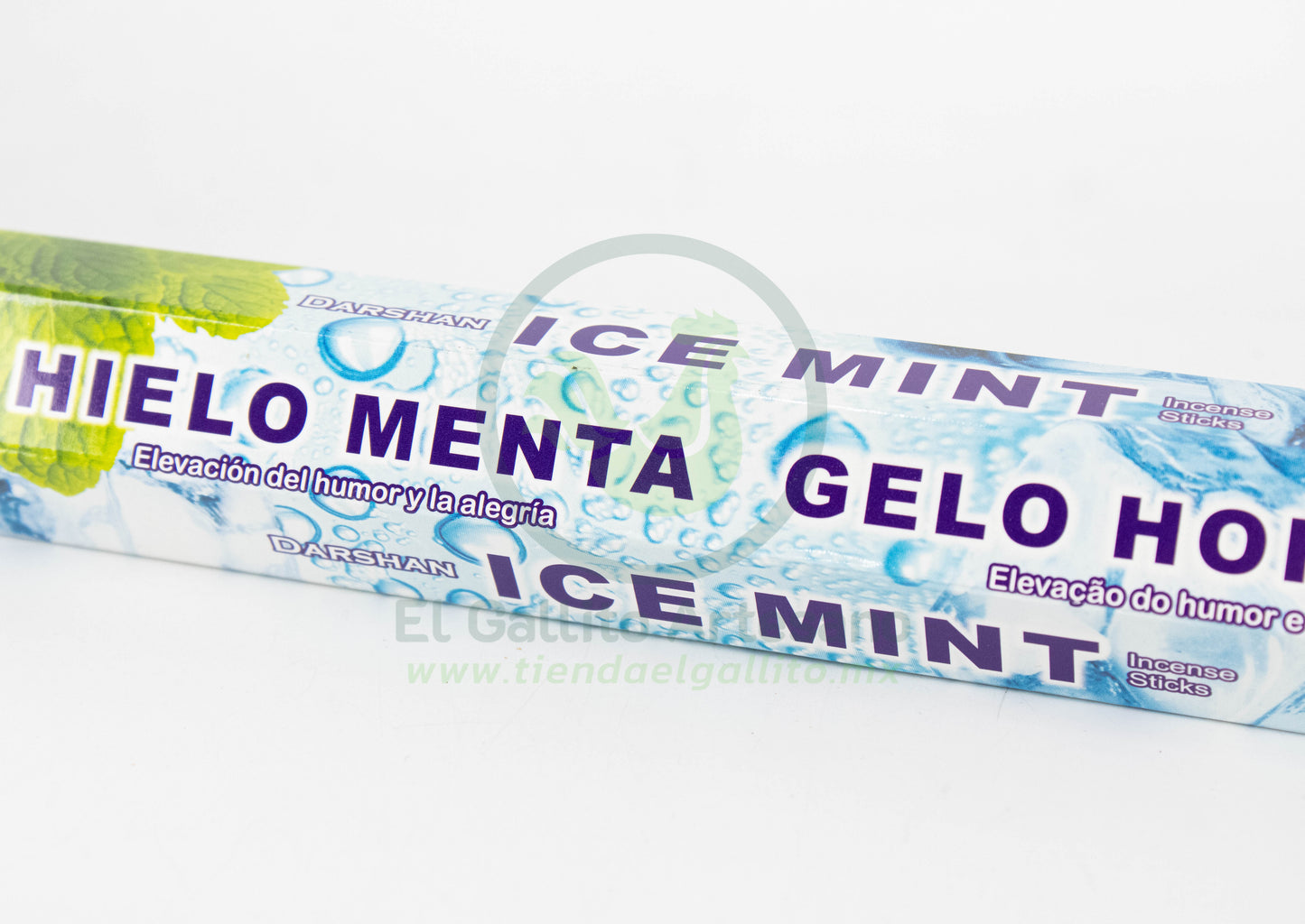 Darshan Hexagonal - Hielo Menta